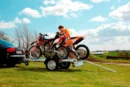 Motorradanhänger 2 Schienen BRENDERUP