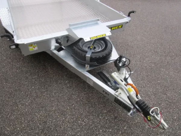 Baumaschinenanhänger HUMER H10GH126S-35 – Bild 4
