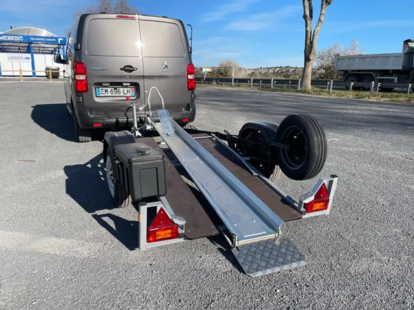 Motorradanhänger 2,50m / 600 kg TYPE-TOP – Bild 2