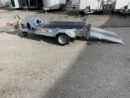 Ifor Williams GH64 Baumaschinen Anhänger mit Rampe
