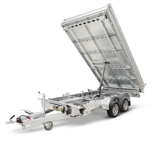 Remolque volquete de tres vías HTK 2700.27 HUMBAUR - dos ejes, 2700kgs - Imagen 2
