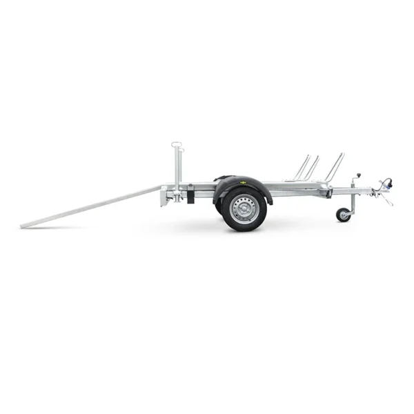 Motorradanhänger für 3 Motorräder, Einachser, 750kg – Bild 2