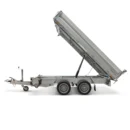 Remolque volquete de tres vías HTK 2700.27 HUMBAUR - dos ejes, 2700kgs