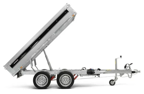 Remolque volquete 2,50 m / 2500 kg Bomba eléctrica BRENDERUP - Imagen 4