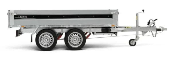Remolque volquete 2,50 m / 2500 kg Bomba eléctrica BRENDERUP - Imagen 3