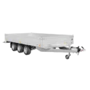 Plataforma abatible sobre remolque 406 x 204 cm - PTAC 3500 kg - Saris