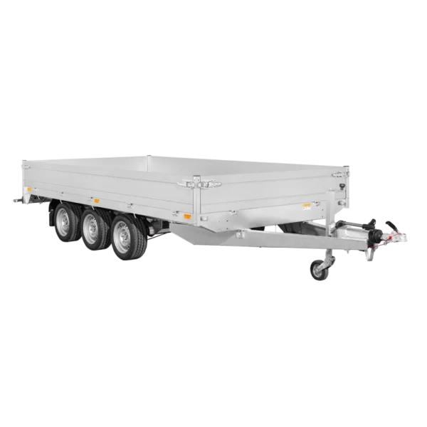 Plataforma abatible sobre remolque 406 x 204 cm - PTAC 3500 kg - Saris - Imagen 2