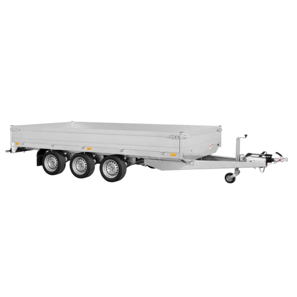 Plataforma abatible sobre remolque 406 x 204 cm - PTAC 3500 kg - Saris - Imagen 3