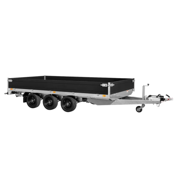 Plataforma abatible sobre remolque 406 x 204 cm - PTAC 3500 kg - Saris - Imagen 5