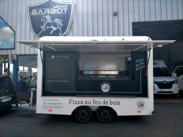 Remolque para pizza FOODTRUCK 360