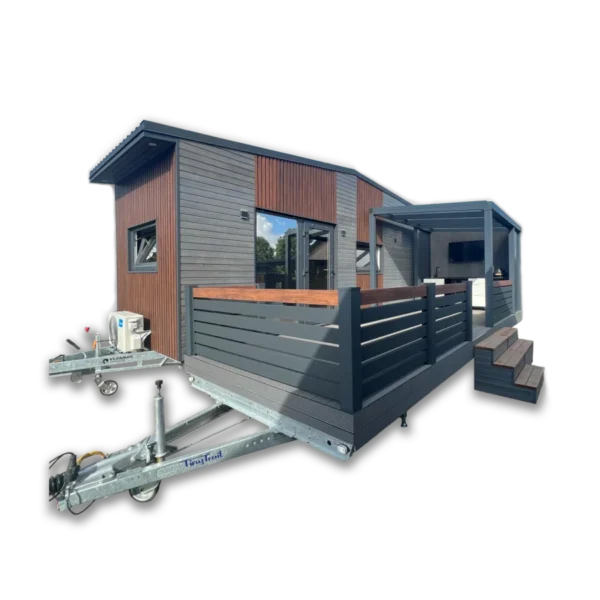 Casa móvil Tiny House DOBLE LOFT con terraza