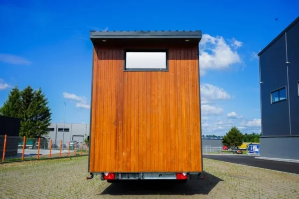Tiny House Loft casa móvil 25m2 autónomo (estufa de pellets + techo solar) - Imagen 5
