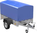 Unitrailer Garden Trailer 200 Kipp blau (UT004232)
