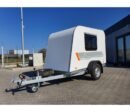 Einachsiger Campinganhänger MINI CAMPER Wohnwagen 245x120x140cm mit zGM 750kg