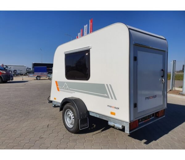 Einachsiger Campinganhänger MINI CAMPER Wohnwagen 245x120x140cm mit zGM 750kg – Bild 6