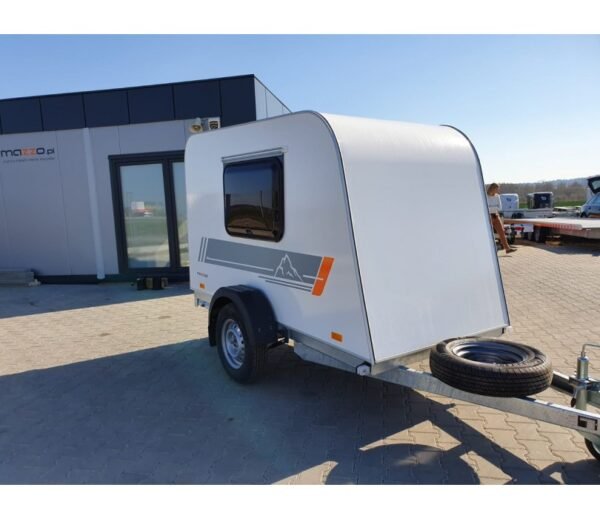 Einachsiger Campinganhänger MINI CAMPER Wohnwagen 245x120x140cm mit zGM 750kg – Bild 7